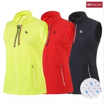 90퍼센트 프리미엄 골프라인 여성 스판 조끼 MSV204W