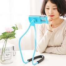 디엠몰 자유로운 손 넥 거치대 목에거는 핸드폰 거치대, 1개, 퍼플