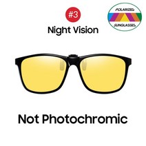 낚시 polarized pilot 플립 업 클립 온 선글라스 남자 photochromic uv400 여성 운전 태양 안경 color change night vision