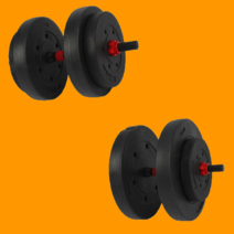 2.5kg 5kg 10kg 15kg 남자 여자 집에서 홈트 조립 경량 중량 덤벨 바벨 아령 역기 원판 운동 세트, 10kg 2개 20KG 원판세트 YG1000