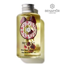 베나모르 천연 멀티 드라이 고보습 오일 100ml, 로즈아밀리에 드라이오일 100ml
