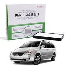 그랜드카니발 R 무향균 PM2.5 초미세먼지 에어컨필터, K03_그랜드카니발(05년07월~14년06월)