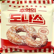 추억의 도나스 70g x 32개 [ 레트로 옛날 도넛 도너츠 ]