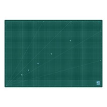 그린 책상깔판 데스크고무판 A1 재단판 칼판 칼매트 커팅매트 작업판 덮개 깔개 반투명