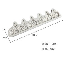 럭셔리 티아라 실리콘 몰드 커스텀 티아라 케이크 초콜릿 장식 몰드 DIY 왕관 모양 내기, 크라운 실리콘 몰드