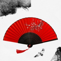 중국어 일본어 실크 접이식 팬 나무 클래식 댄스 고품질 술 우아한 여성 홈 인테리어, 13 13