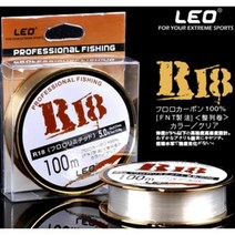 레오 FIN 고강도 평행권사 낚시줄 원줄 배스낚시 가자미낚시 루어낚시 라인, 레오R18낚시줄 1호