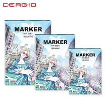 세르지오 마카패드 70g30매 A5, A4