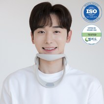 밀당넥 프리미엄 목 보호대 교정기 바른자세 스트레칭, 단품