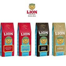 LionCoffee 라이언커피 하와이안 코나커피, 토스티드코코넛, 홀빈 283g