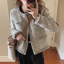 패션라인 BL9068_루키 투위드자켓/봄신상/자켓/코트/모직