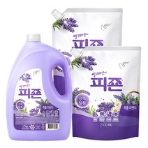 피죤 섬유유연제 강력탈취 4종 2500+2100+2100ml, 퍼플라벤더