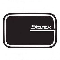 ArtX 그랜드스타렉스 어반 주유구커버 3D 5D카본 악어스킨 데칼스티커, 1개, 3D 무광카본블랙