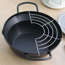 미니멀 블랙 튀김요리용 일본냄비 카페냄비 미니냄비, 상세페이지참조