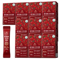 구기자 홍국 발효 청양 구기자 분말 국산 스틱, 10박스