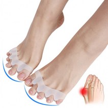 발가락 링 실리콘 밴드 발가락교정기 예쁜발 교정기 남녀공용 신축성 좋은 발가락링