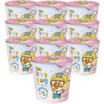 뽀로로 유기농 솜사탕/아이간식/컵솜사탕, 12g, 10개