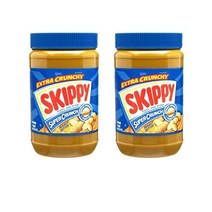 스키피 슈퍼 크런치 땅콩버터 베리 라지 1.13kg Skippy Peanut Butter Large, 2팩