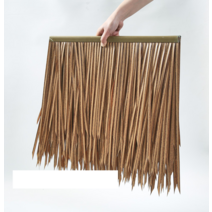 인조 지푸라기 초가집 지붕 볏집 건초 원두막 파라솔, D 50x50 6장