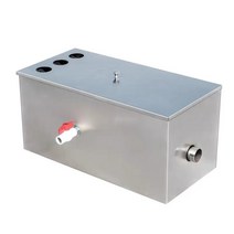 오일스키머 오배수 절삭유 정체 유수 분리 트랩 필터, 35x25x25 + 액세서리