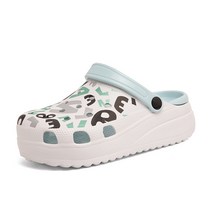 벨르 EVA 비치 파스텔 아쿠아 슬리퍼 키높이 통굽 실내화 E-S033