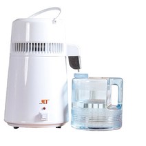 증류수 제조기 증류기 음용 장치 실험실 가정용 소형, 3. 2세대 신형 유리 물통-시간당 1리터