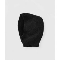 LAFUDGESTORE 부클레 니트 워머 바라클라바_Black Boucle Knit Warmer Balaclava_Black 142411