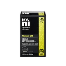 일동제약 메모리 지피에스 Phosphatydilserine PS 포스파티딜세린 300mg 피에스 뇌영양제 두뇌 기억력 집중력 인지력 영양제 은행잎 징코빌로바 고3 수험생 70대 80대 할머니 할아버지 부모님 선물, 3통, 60캡슐