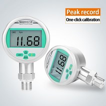 디지털 유압 압력 게이지 확산 실리콘 계량기 가스 물 오일 NPT1/4 G1/4 0-250Bar, 04 0-5bar_03 NPT1-4 Radial