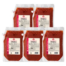 해표 스위트 칠리소스, 2kg, 5개