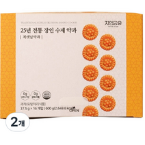 자연공유 25년 전통 장인 수제 약과 16p, 2개, 600g