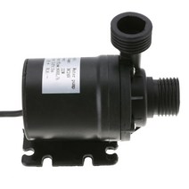 순환모터 수중 온수순환용 보일러 순환용 DC 12V 19W 24V 22w 800L/H 물 순환 펌프 태양 브러시리스, 01 Black