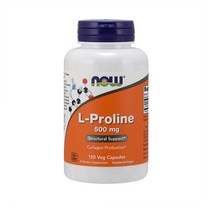 나우푸드 프롤린 L Proline 500mg 120베지캡슐