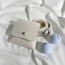 필드에나 여성 골프파우치 골프힙색 벨트 골프공 주머니