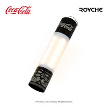 코카콜라 빈티지 생활방수 충전식 랜턴 손전등 조명램프 블랙 (쉐이드 별도 판매), 단품