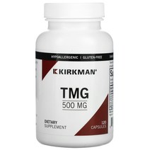 Kirkman Labs TMG 500mg 캡슐 120정, 1개, 120개