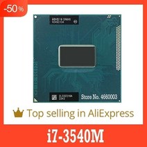 40% off i7-3540M i7 3540M SR0X6 3.0 GHz 듀얼 코어 쿼드 스레드 CPU 프로세서 35W 오리지널 SHAOLIN 공식 버전 Original Free S