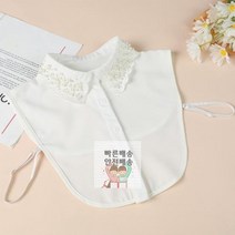 넥카라_카라_이너셔츠_차이나카라_페이크_레이어드_이너카라_포인트_장식_목만있는_자수_진주_넥케이프 A3E4 안전배송