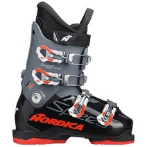 Nordica 키즈 스피드머신 J 4 부츠 색상: 블랙무연탄레드 050734007T1