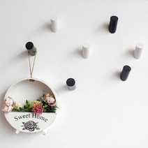 나무후크 후크고리 벽후크 벽고리, 1개, 나무후크 우드 소