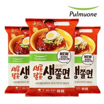 [풀무원] 새콤달콤생쫄면2인X3봉 총6인분, 새콤달콤생쫄면2인3봉 총6인분