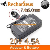 정품 adpc2090 ac 어댑터 20v 4.5a 90w 충전기 aoc aoc ag251fz cq27g2u msi optix mpg27cq xg3420c ag251fz2 c3583, 20v4.5a 7.4x5.0mm