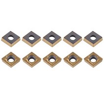 선반 도구 10pcs CNC 카바 이드 팁 삽입 블레이드 커터 상자, 한개옵션0