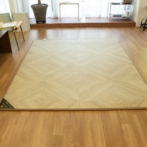 한일의료기 전기매트 거실용 온돌마루 전기장판, 01_현대 다이아 대형분리난방183x230cm