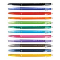 파이롯트 지워지는 프릭션 슬림볼펜 0.38mm, 블랙