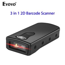 Eyoyo 블루투스 D QR D 바코드 스캐너 USB 유선 및 G 무선 및 블루투스 휴대용 CCD 스크린 스캐너, 단일옵션