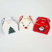 크리스마스 생크림박스 중 10개, 루돌프