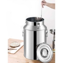 드럼통 발효 스텐 새우젓 젓갈통 담금주 전용 공드럼, 18L