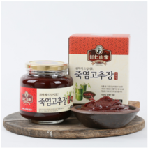 인산가 (주)인산가 정품 인산 죽염고추장 순한 맛(1.0kg) 인산죽염 + 홍삼초코크런치(49g), 1kg, 2박스