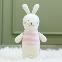 2023 토끼띠 오가닉 토수니 애착인형 만들기 태교바느질 DIY (흰실1 갈색실1 봉제용구3종 포함), 브라운